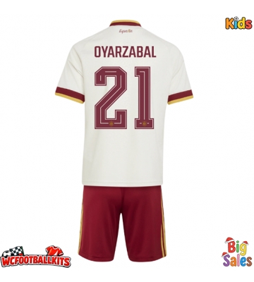 Spain Mikel Oyarzabal #21 Replica Away Stadium Kit for Kids World Cup 2026 Short Sleeve (+ pants)